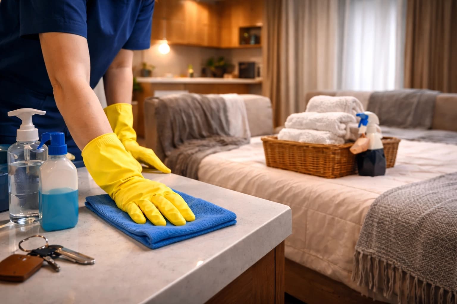 Nettoyage d’appartement en station de ski